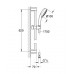GROHE Tempesta Cosmopolitan-Sprchová súprava, 3 prúdy, 600 mm,chróm 27786001