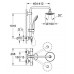 GROHE Euphoria systém sprchový, chróm 27420000