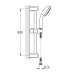 GROHE New Tempesta sprchová tyč set 1 prúd, chróm 27853000 