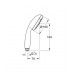 GROHE New Tempesta 100 ručná sprcha 2 prúdy, chróm 27597000