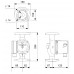 Grundfos čerpadlo obehové UPS 40-50 FN 250, PN6/10, 1x230V, 50Hz 95906422