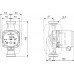 Grundfos ALPHA2 32-80 N 180 1x230V Obehové čerpadlo 99411449