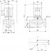 Grundfos In-Line čerpadlo TP 32-60/2 B 0,25 kW 220mm 96401831