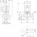 Grundfos In-Line čerpadlo TP 65-60/2 B, 0.55 kW, 3 x 220-240D/380-415Y V, 340 mm 96402276