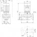 Grundfos In-Line čerpadlo TP 100-60/4 B, PN 10, 1.1 kW 450mm 96402670