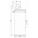 HAAS + SOHN Krbové kachle Vaasa Plus V antracit-strieborná 0430815050000