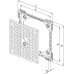 HACO dvierka pod obklad DPO 200x200 Z plast , zelená 0107