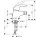 Hansgrohe Focus E - bidetová batéria, chróm 31720000