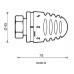 HERZ Termostatická hlavica 9200 "MINI-GS-H" so závitom M 30 x 1,5 1920083