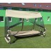 Záhradná hojdačka HAMMOCK 207x142x205cm, béžová 97/19-5