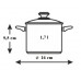 BERGNER Hrniec nerez s pokrievkou priemer 1,7 L, Classic BG-6291