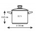 BERGNER Hrniec nerez s pokrievkou 5,7 L, Classic BG-6295