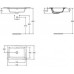 IDEAL Standard STRADA umývadlo zápustné pod dosku 595 x 435 x 170 K077901