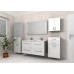 INTEDOOR NEW YORK skrinka s umývadlom 80x64 cm biela NY 80 A 01