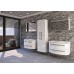 INTEDOOR RONY skrinka s umývadlom 130x56 cm biela RO 130 01