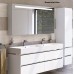 INTEDOOR R ZS zrkadlová skrinka s LED osvetlením 60x75,5 cm biela R ZS 60 LED 01