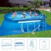 INTEX OVAL FRAME POOL 5,49 x 3,05 x 1,07 m s katrušovou filtračné pumpou (12 V) 26192GN