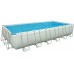 INTEX Bazén Frame Pool Set Ultra Quadra 732 x 366 x 132 cm, filtrácia a schodíky 28366NP