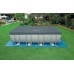 INTEX Bazén Frame Pool Set Ultra Quadra 549 x 274 x 132 cm, filtrácia a schodíky 128352GS