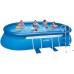 INTEX Bazén Oval Frame Pool Set 549 x 305 x 107 cm, filtrácia a schodíky 28192GN
