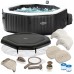 INTEX Jet & Bubble Spa Deluxe Octagon Vírivka, pre 6 osôb 28462