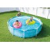 INTEX METAL FRAME POOLS Bazén 305 x 76 cm s kartušovou filtráciou 28208GN