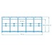 INTEX Bazén Metal Frame Pool 732 x 132 cm, 28262NP