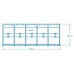 INTEX Bazén Graphite Panel Pool ™ 478 x 124 cm, 28382NP