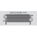 ISAN SPIRAL RAO3 radiátor na zem kov (RAL 9006) 2500/32x2, 0x92 ZRAO332092250F20