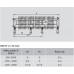 ISAN SPIRAL RAT2 radiátor na zem kov (RAL 9006) 2000/32x2, 0x92 ZRAT232092200F20