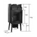 Jotul I 350 CB FL ROVNÉ SKLO krbová vložka čierny lak 30046284