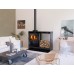 Jotul CUBE GG WS obstavba s krbovou vložkou I 530 RH, rovné sklo, 341283+CUBE