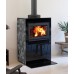 Jotul CUBE GL obstavba s krbovou vložkou I 530 RH, sklo, boky lávový kameň 341283+CUBEGL