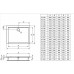 IDEAL Standard ULTRA Flat sprchová vanička akrylátová obdĺžniková 100 x 80 x 4 cm K518101