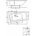 KOLO Split asymetrická vaňa 160x90 ľavá XWA1661000
