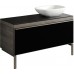 KERAMAG DESIGN Citterio skř.p.um.asym., 120 cm, šedohnedá 835221000