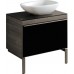 KERAMAG DESIGN Citterio skř.p.um.asym., 75 cm, šedohnedá 835276000
