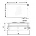Kermi Therm X2 Plan-Hygiene-V panelový radiátor 30 400 / 700 PTV300400701R1K