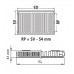 VÝPREDAJ Kermi Therm X2 Profil-kompakt panelový radiátor 11 400 / 2000 FK0110420 ODRETÉ