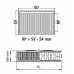 BAZÁR Kermi Therm X2 Profil-Kompakt panelový radiátor 22 900/500 FK0220905 POŠKODENÝ OBAL