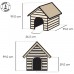 KETER DOG HOUSE Búda pre psov, 95 x 99 x 99 cm, sivá 17360369