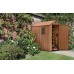 KETER DARWIN 4 x 6 záhradný domček, 125,8 x 184,5 x 205 cm, hnedý 17209417