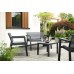 KETER EMILY PATIO Set záhradný bez sedákov, grafit 17209500