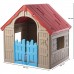VÝPREDAJ KETER FOLDABLE PLAYHOUSE detský domček, béžová/červená/modrá 17202656 POŠKODENÉ