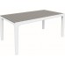 VÝPREDAJ KETER HARMONY stôl 160 x 90 x 74 cm, biela/sivá 17201231 POŠKODENÝ!!!