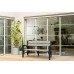 BAZÁR KETER MONTERO TRIPLE SEAT Lavica 150 x 62 x 89,5 cm, grafit/hnedosivá 17204596