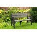 BAZÁR KETER MONTERO TRIPLE SEAT Lavica 150 x 62 x 89,5 cm, grafit/hnedosivá 17204596