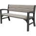BAZÁR KETER MONTERO TRIPLE SEAT Lavica 150 x 62 x 89,5 cm, grafit/hnedosivá 17204596