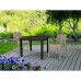 KETER MELODY QUARTED Záhradný stôl, 95 x 95 x 75 cm, hnedá 17197992