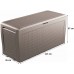 KETER SAMOA RATTAN 270L Záhradný úložný box 117 x 45 x 57 cm, cappuccino 17209570